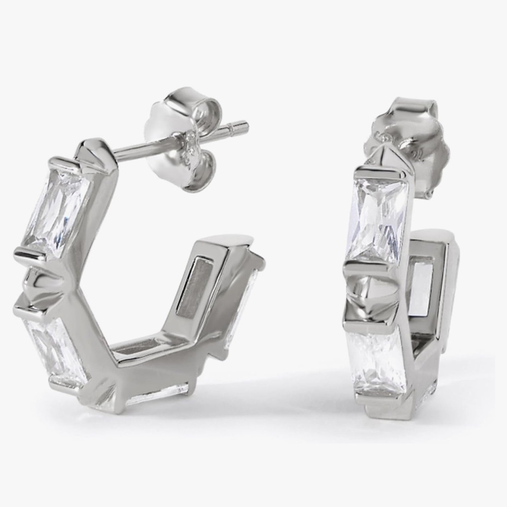 NWT Ora Ana sterling silver/CZ earrings